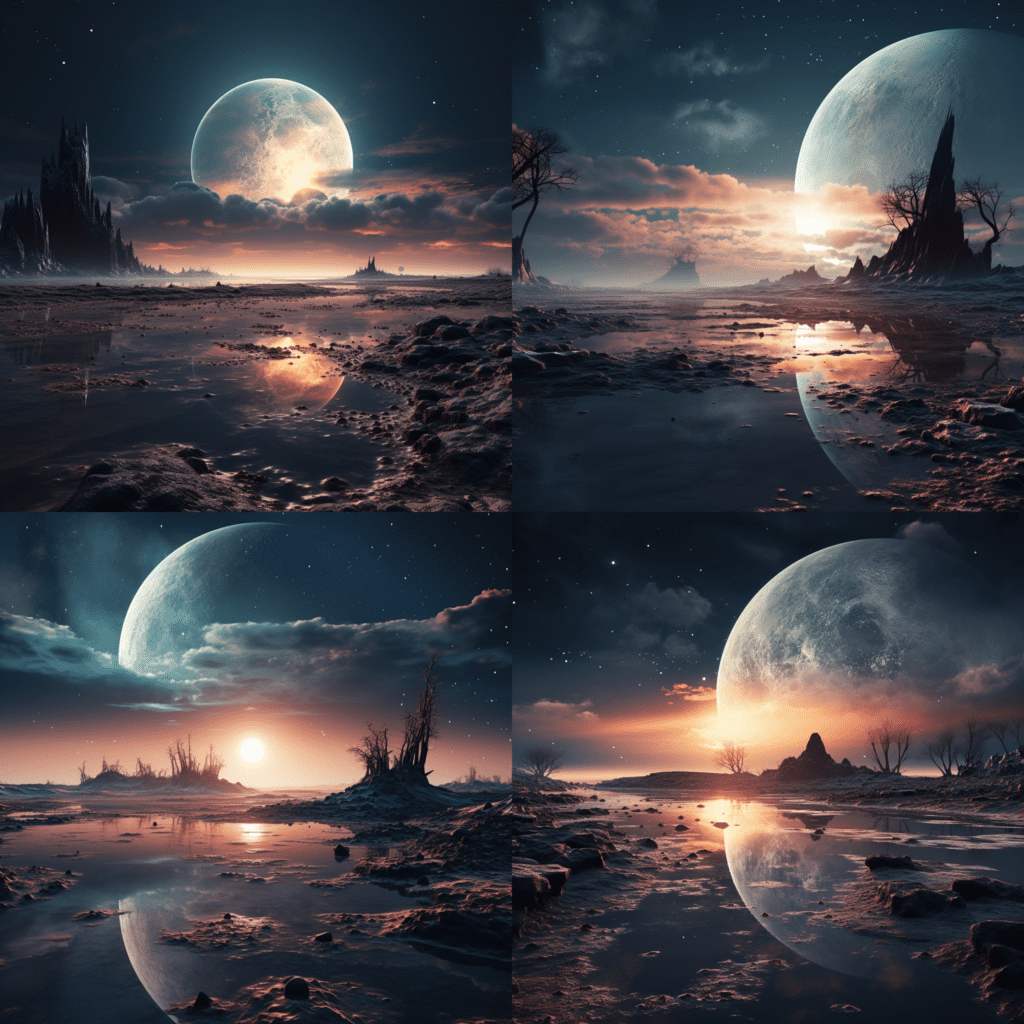 Midjourney: varianty